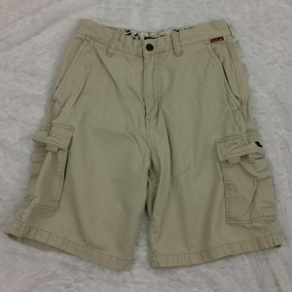 Quiksilver Other - Quiksilver Cargo Shorts Cream Colored Size 30